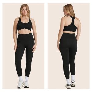 Set Active Sculptflex Power High-Rise Leggings in Onyx Size XS